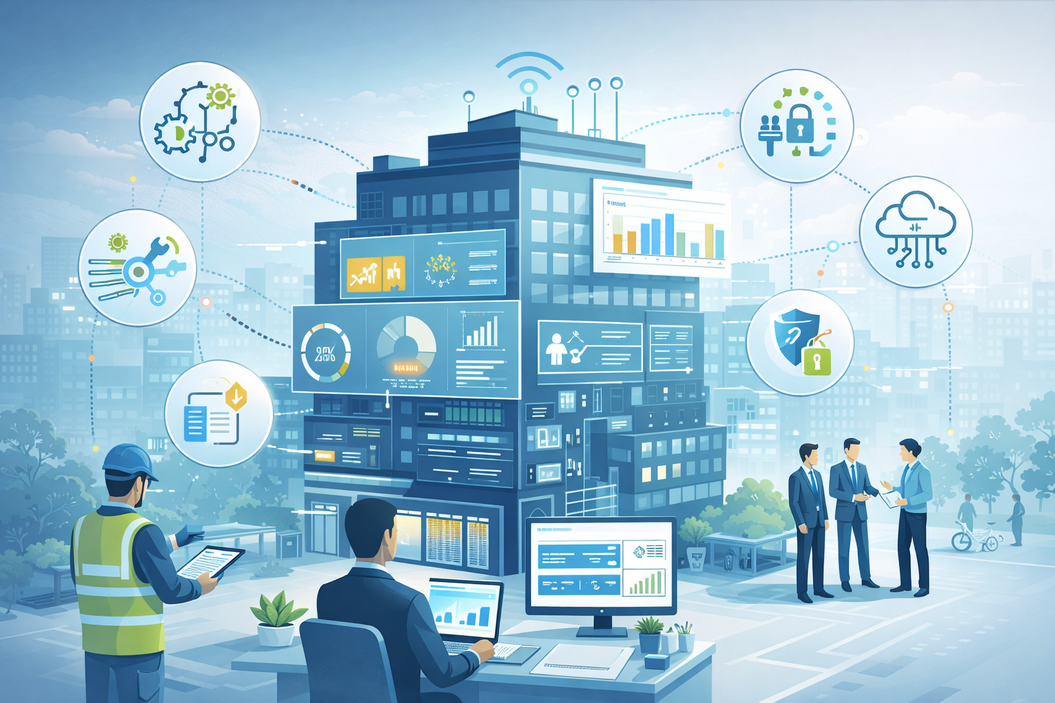 Gestion intelligente des bâtiments urbains Gestion intelligente des bâtiments urbains