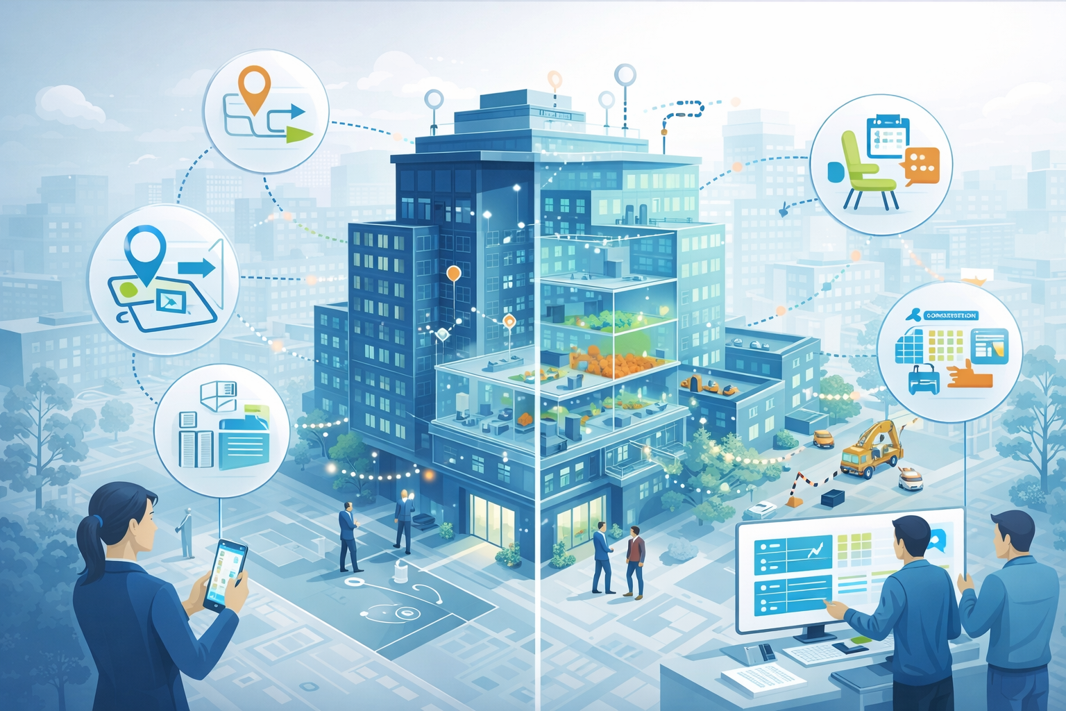 Services BIM et jumeaux numériques urbains Services BIM et jumeaux numériques urbains
